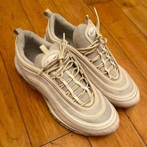 NIKE AIR MAX 97 white sneakers - size 12